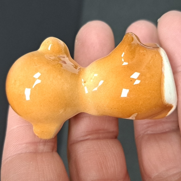 Vintage Napcoware anthropomorphic ceramic miniature Monkey figure marked Japan - Picture 3 of 6